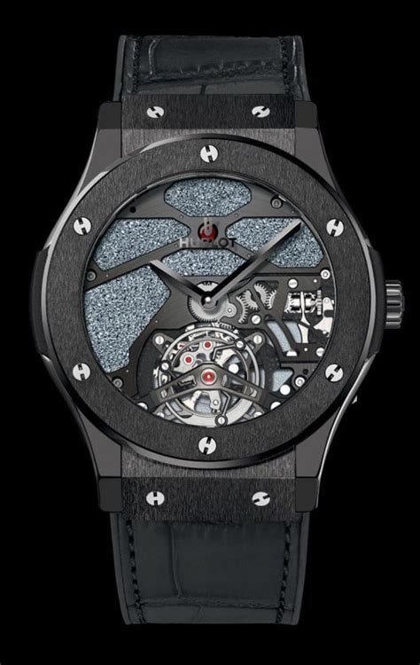 Hublot’s Classic Fusion Tourbillon Firmament with an 